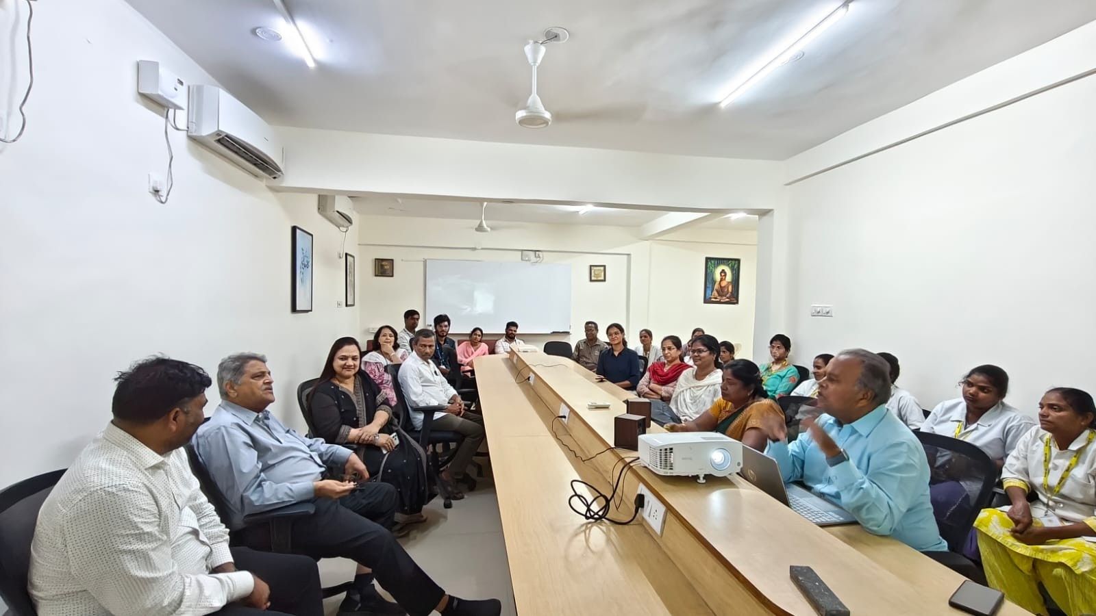 Chairman's Interaction with Research & Field Staff